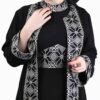 Zwarte Abaya van Zachte Stof