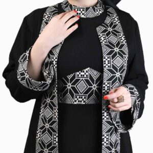 Zwarte Abaya van Zachte Stof