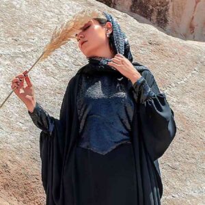 Elegante Vlinder Abaya voor Vrouwen – Uniek Design