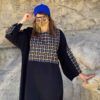 Traditionele abaya voor vrouwen met borduursel – Zwart