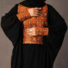 Elegante vlinder-abaya – Perzisch geïnspireerd met luchtige mouwen