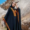 Elegante Vlinder Abaya voor Vrouwen – Zachte Crepe Stof