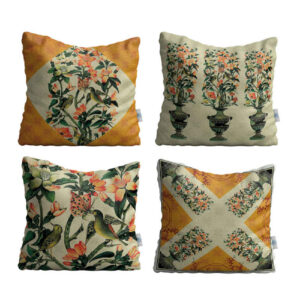 Fluwelen kussenset – ontwerp Bagh (set van 4)