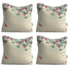Fluwelen kussenset – Baharan ontwerp (set van 4)