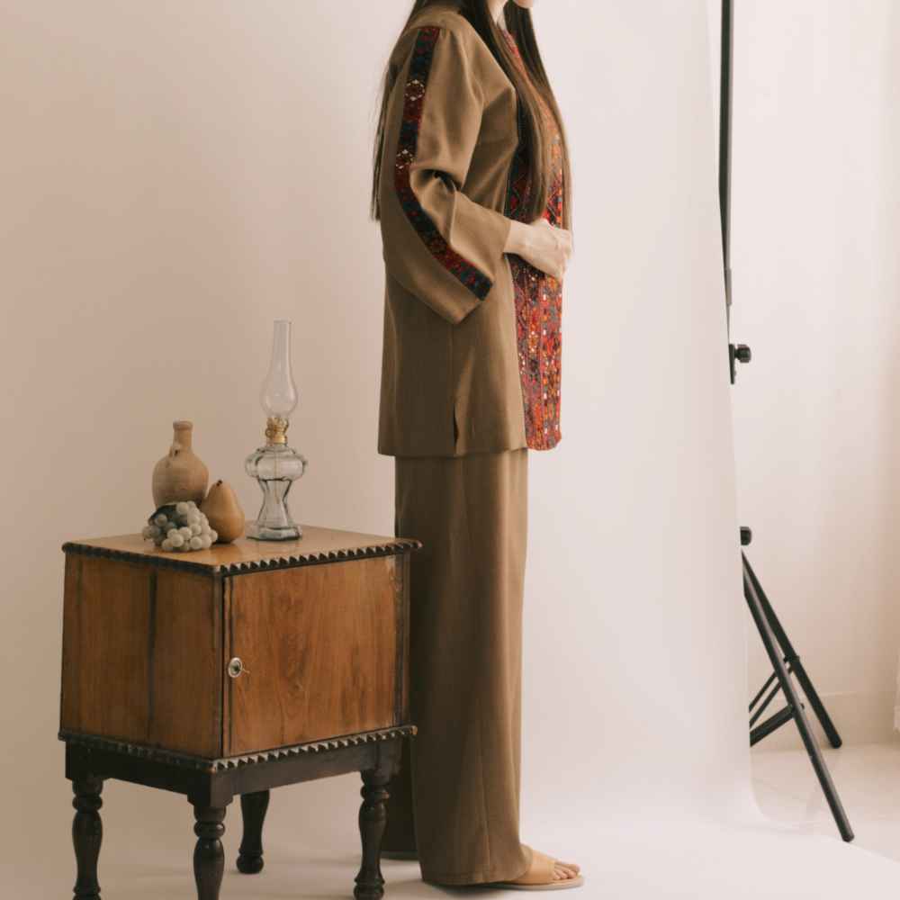 Set Perzische Manto & Broek – Model Gelareh