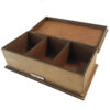 Salva Model Houten Noten-Organizer – Handgemaakte snack-opbergbox