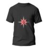 Iron Red Art T-Shirt – Zwart met Perzische Kunstgraphic