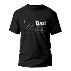 Perzisch T-Shirt Model Zedbazi 02 – Zwart