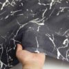 Katoenen tweepersoons plat laken – Marmer
