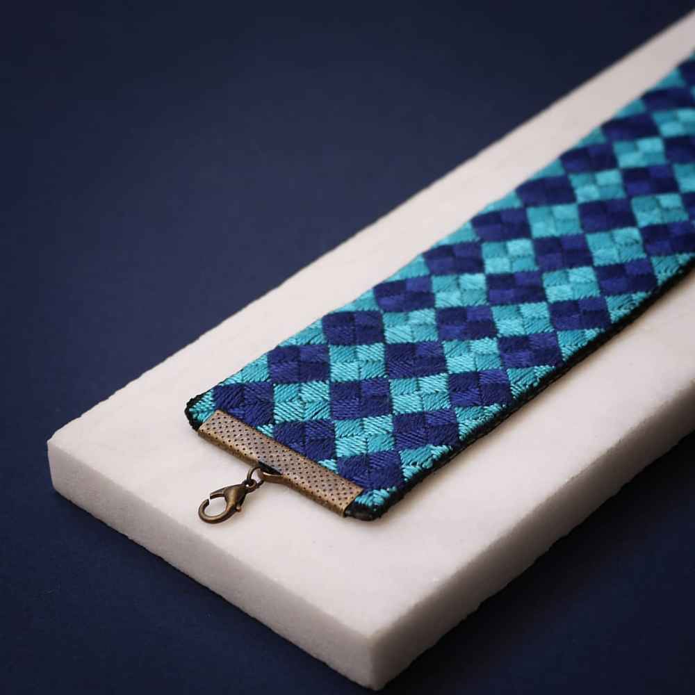 Perzische geborduurde armband model Aseman