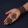 Perzische set oorbellen & armband model Arezoo