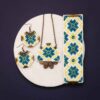 Perzische set ketting, armband & oorbellen model Lemon