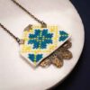 Perzische set ketting, armband & oorbellen model Lemon
