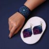 Perzische set ketting, armband & oorbellen model Vania