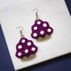 Perzische set ketting & oorbellen model Violet