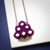 Perzische set ketting & oorbellen model Violet