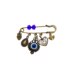 Boze Oog Veiligheidsspeld Broche – Stijlvolle Bescherming