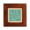 Decoratieve islamitische tegel met lijst – Kufi