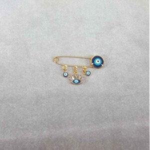 Boze Oog Veiligheidsspeld Broche – Stijlvolle Bescherming