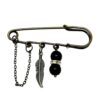 Veiligheidsspeld Broche – Natuur-geïnspireerd Accessoire