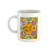 Perzische Keramische Koffiemok Model Yellow