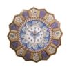 Handgemaakte Perzische Houten Wandklok – Khatam Marqueterie, Asieh