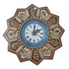Handgemaakte Perzische Houten Wandklok – Khatam Marqueterie, Elena