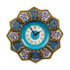 Handgemaakte Perzische Houten Wandklok – Khatam Marqueterie, Elnaz