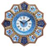 Handgemaakte Perzische Houten Wandklok – Khatam Marqueterie, Mahsa