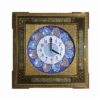 Handgemaakte Perzische Houten Wandklok – Khatam Marqueterie, Melina