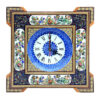 Handgemaakte Perzische Houten Wandklok – Khatam Marqueterie, Mina
