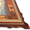 Handgemaakte Perzische Houten Wandklok – Khatam Marqueterie, Naghashi