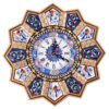 Handgemaakte Perzische Houten Wandklok – Khatam Marqueterie, Nil