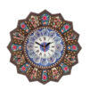 Handgemaakte Perzische Houten Wandklok – Khatam Marqueterie, Razieh