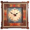 Handgemaakte Perzische Houten Wandklok – Khatam Marqueterie, Vania