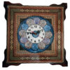 Handgemaakte Perzische Houten Wandklok – Khatam Marqueterie, Yara