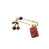Islamitische Veiligheidsspeld Broche voor Kinderen – Cherry