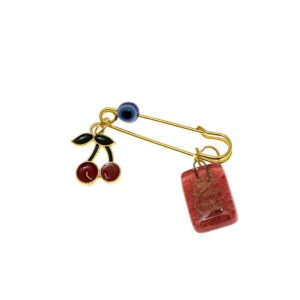 Islamitische Veiligheidsspeld Broche voor Kinderen – Cherry