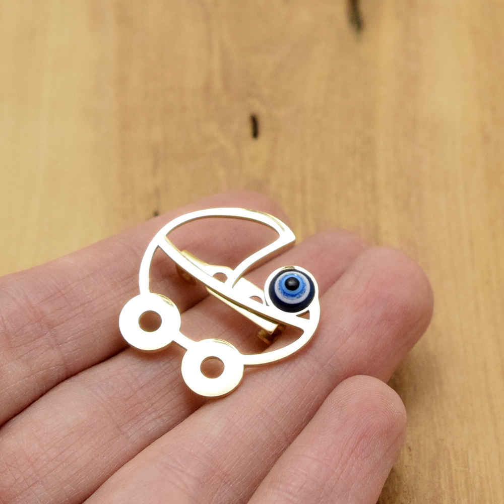 Veiligheidsspeld Broche voor Kinderen – Wieg Design