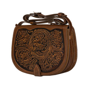 Luxe handgemaakte leren crossbody tas – Aynaz Design