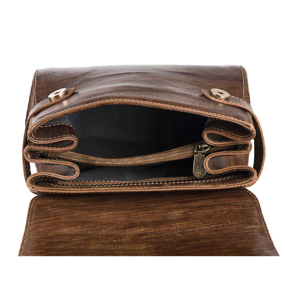 Luxe handgemaakte leren crossbody tas – Dorrin Design