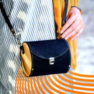 Luxe handgemaakte leren crossbody tas – Pileh Edition