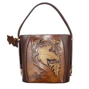 Handgemaakte Suède Boho Tas – Model Rana