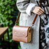 Luxe handgemaakte leren crossbody tas – Sedar Design