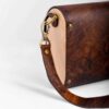 Luxe handgemaakte leren crossbody tas – Sepidar Design