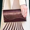 Luxe handgemaakte leren crossbody tas – Sepidar Design