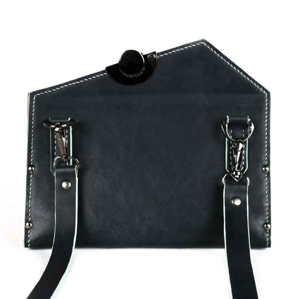 Luxe handgemaakte leren crossbody tas – Shab Design