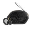 Handgemaakte Leren Crossbody Schoudertas – Perzische Calligrafie Tamana