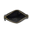 Handgemaakte Leren Crossbody Schoudertas – Perzische Calligrafie Tamana