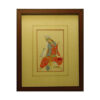 Originele Perzische Safavid Kunst Schilderij: Aquarel & Gouche op Karton – Abbasi